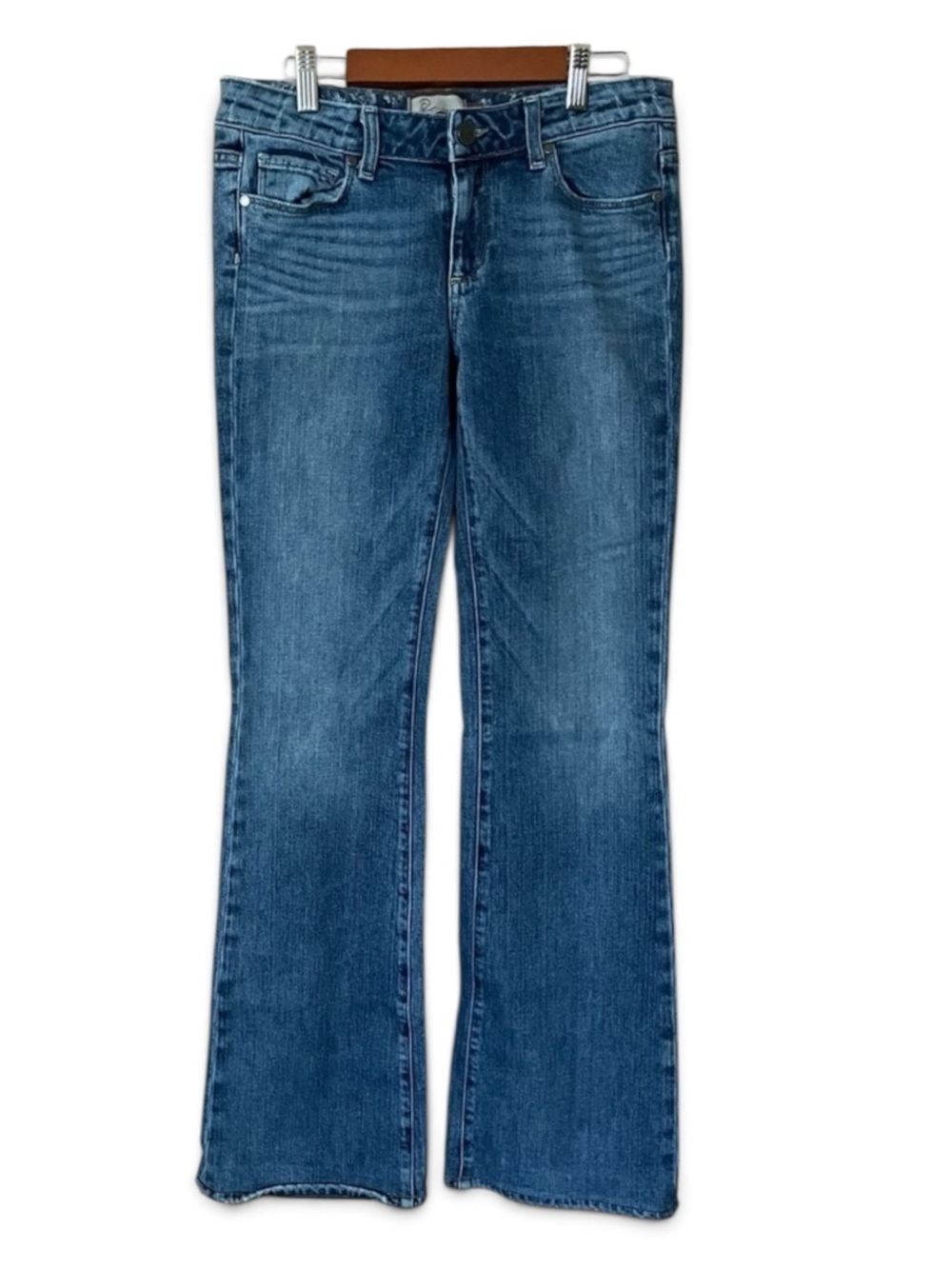 PAIGE Hollywood Hills Flare Bootcut Long Jeans